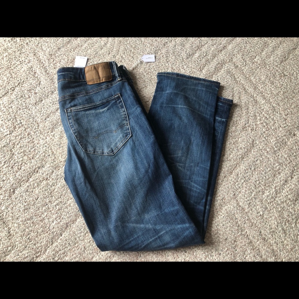 American Eagle Jeans New Tag 32 x 32 Next Level Flex Original Straight 6850